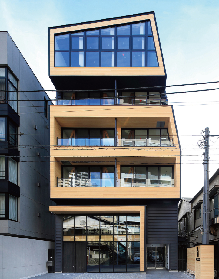 木造ビル建築のイメージ